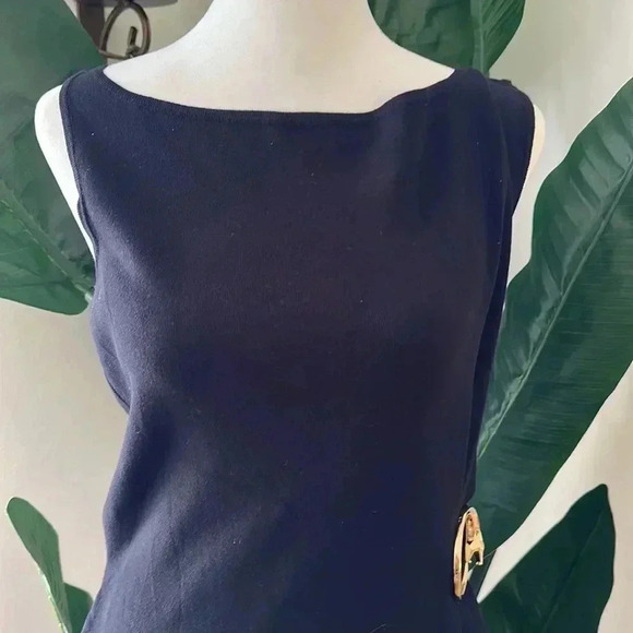 Cavalli Class SZ 6 Evening Maxi Black Dress - Picture 7 of 13